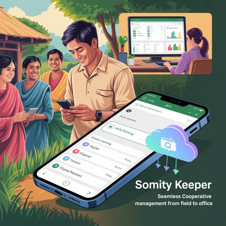 সমিতি পরিচালনায় আধুনিক সমাধান: Somity Keeper সফটওয়্যারের ব্যবহার